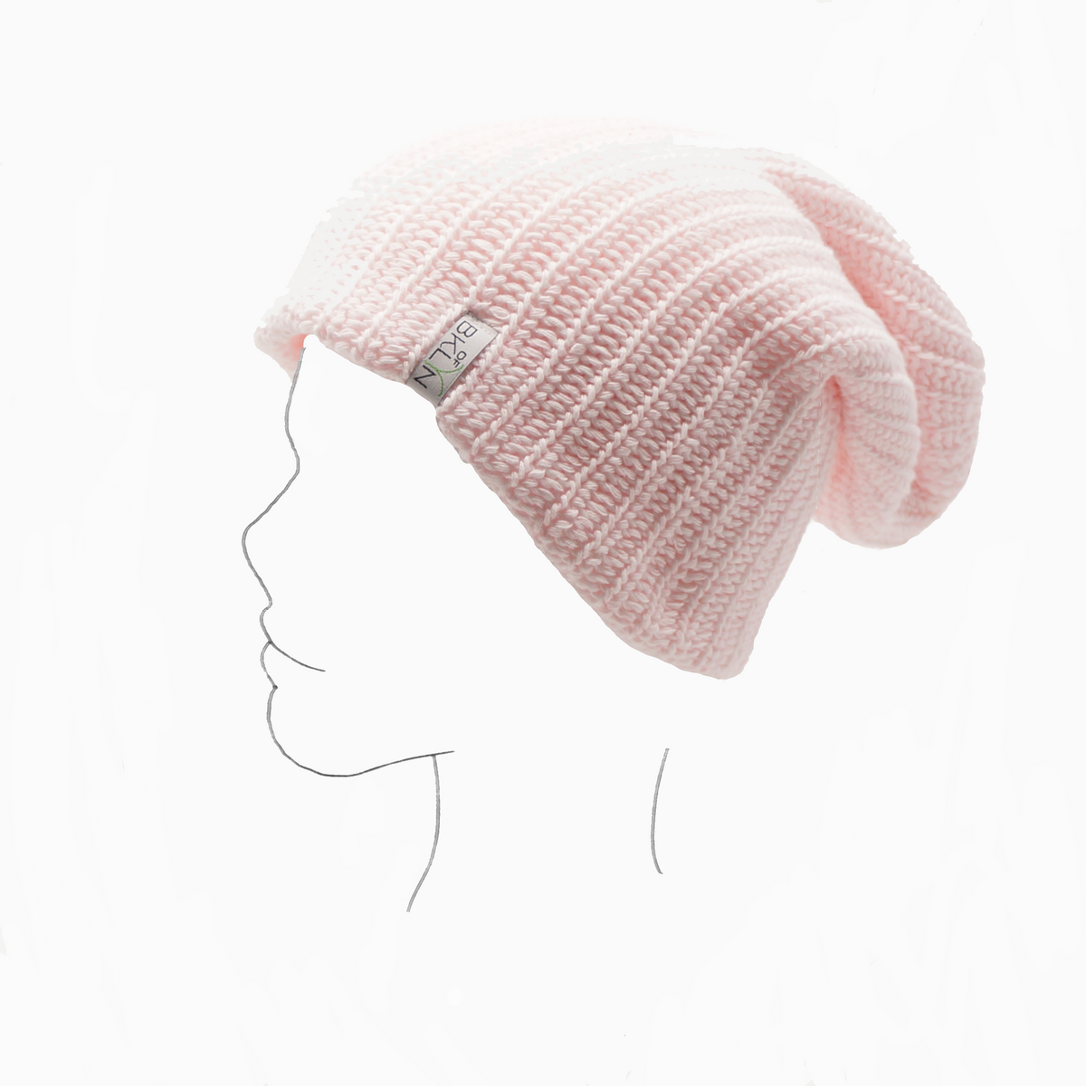 Ballet Slipper Pink Beanie/Slouchie - Adult/Big Kid