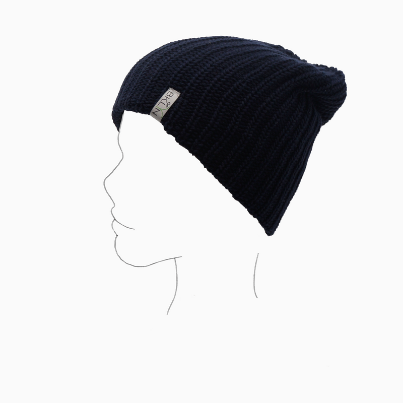 Classic Navy Beanie/Slouchie - Children