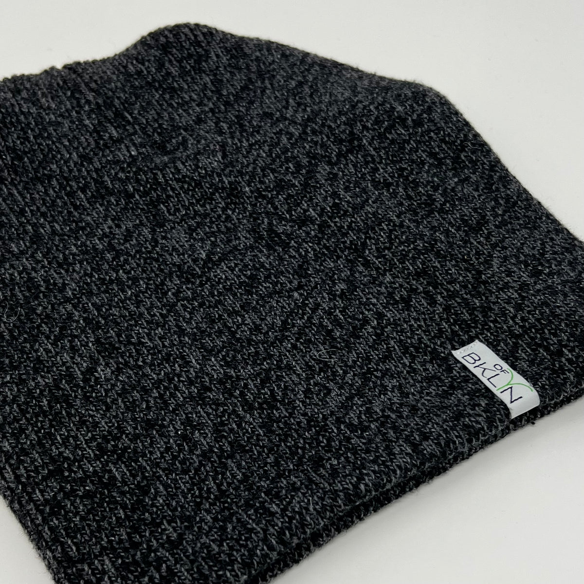 Gray Rib-Knit Beanie/Slouchie - Adult/Big Kid