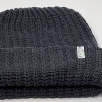 Ink Black Beanie/Slouchie- Adult/Big Kid