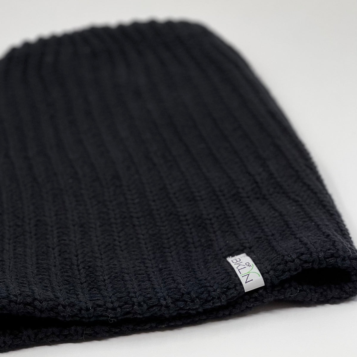 Ink Black Beanie/Slouchie- Adult/Big Kid